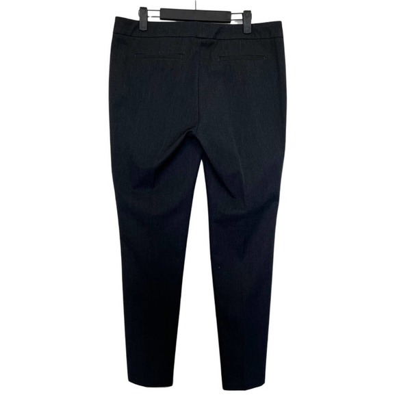 NWT Ecru Charcoal Grey Skinny Beck Power Stretch Trouser Pants Size 12 - Picture 2 of 7